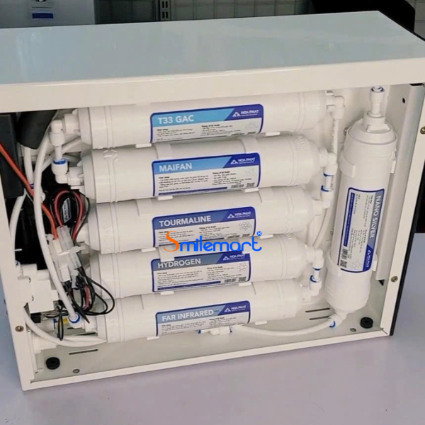 (Miễn phí lắp đặt + Tặng kèm 3 lõi lọc thô) Máy lọc nước RO Hòa Phát để gầm HPU488 11 lõi - Bảo hành 36 tháng