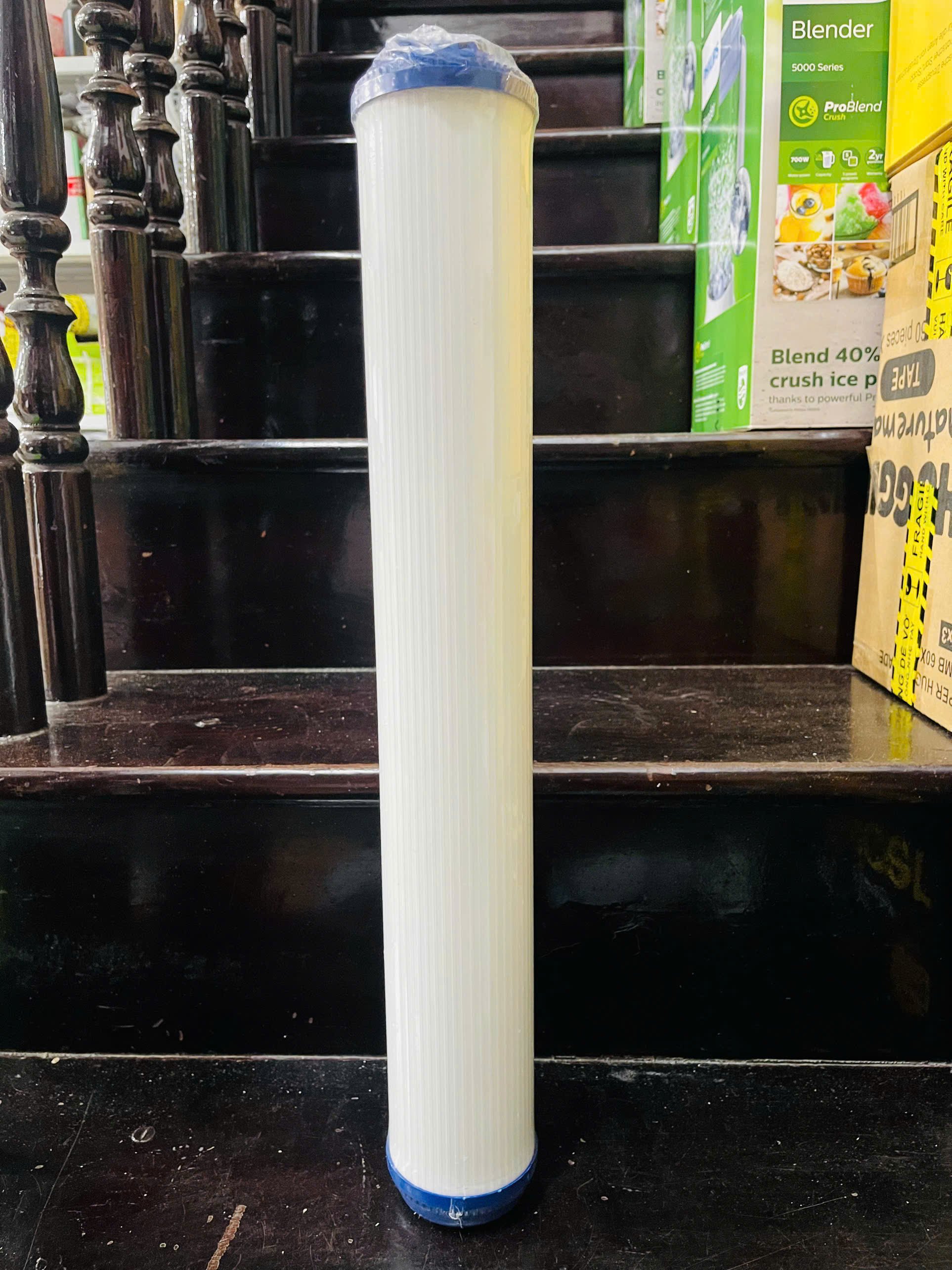 Bộ 3 lõi lọc thô 20inch máy lọc nước bán công nghiệp Hòa Phát HPT725 - Lọc sạch cặn bẩn, khử mùi, bảo vệ hệ thống RO