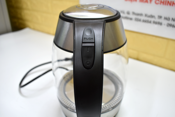 Ấm điện đun nước thủy tinh Lock&lock EJK418SLV 1.8L 1850W (Trong suốt)