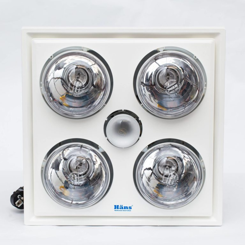 Đèn Sưởi Nhà Tắm Hans H4B 4 Bóng Âm Trần