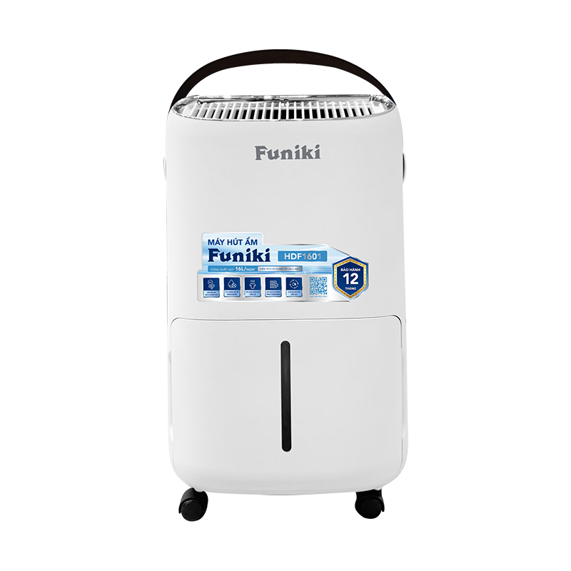 ( Bảo hành 12 tháng) Máy hút ẩm Funiki HDF1601 16 lít/ngày, diện tích sử dụng dưới 30 m2