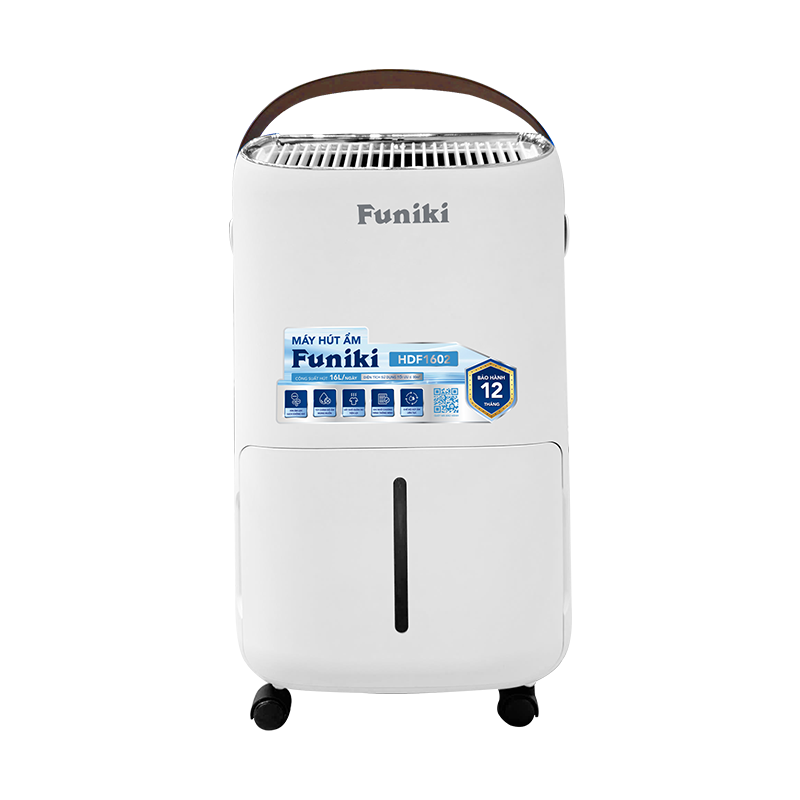 (Bảo hành 12 tháng) Máy hút ẩm Funiki HDF1602 16 lít/ngày, diện tích sử dụng dưới 30m2