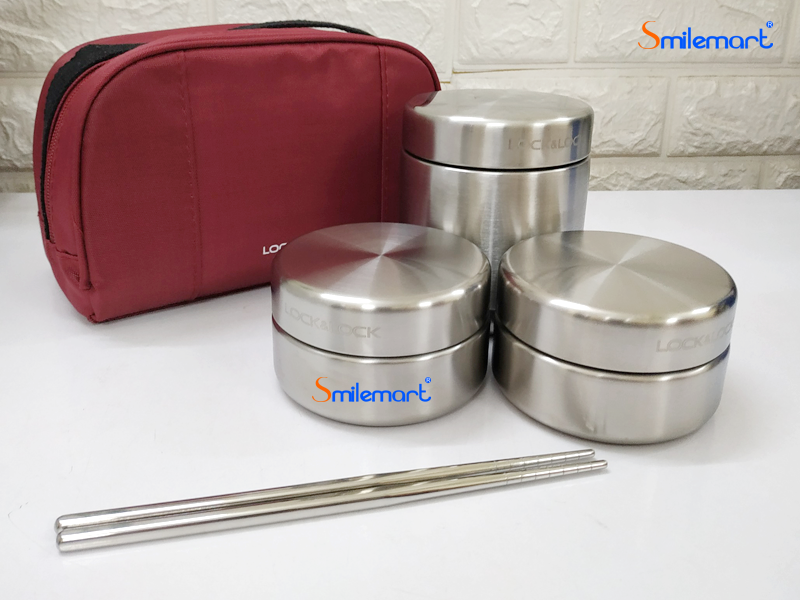 Bộ Hộp Cơm Giữ Nhiệt Lock&Lock LHC8015