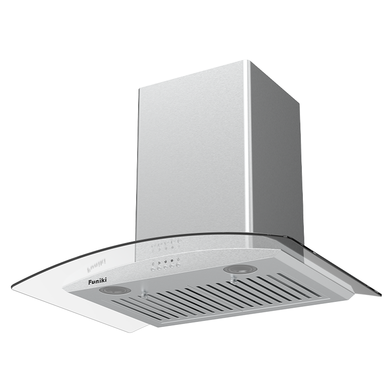 (Bảo hành 26 tháng) Máy hút mùi kính cong Funiki HKH C0370 (Rộng 70cm)