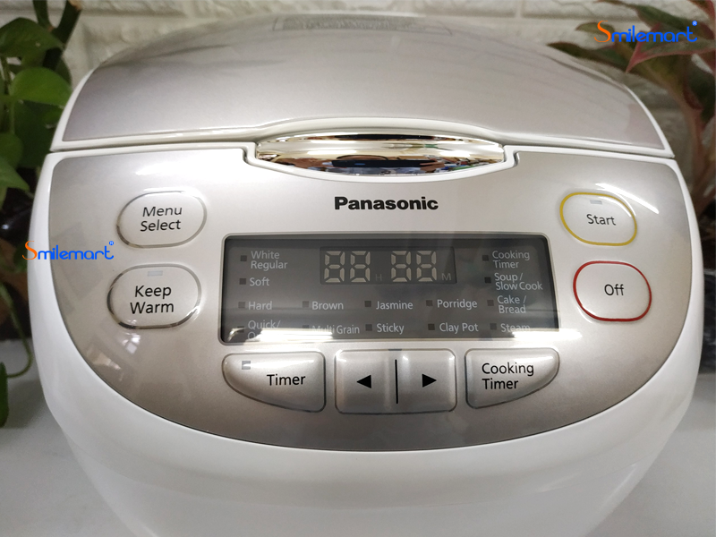 Nồi cơm điện tử Panasonic 1.8 lít SR-CP188NRAM