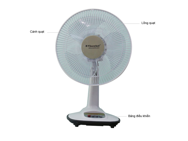 Quạt Bàn Vinawind QB300-Đ