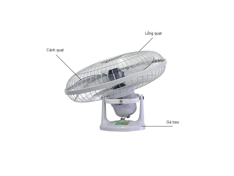 Quạt Đảo Trần Vinawind QTĐ400-ĐB, Hộp Số