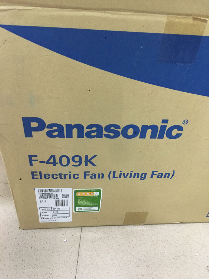 Quạt cây Panasonic F-409KB (màu xanh)