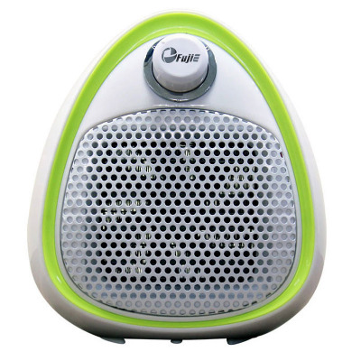 Quạt Sưởi Gốm Ceramic FujiE CH-202 Green - Màu trắng viền xanh lá
