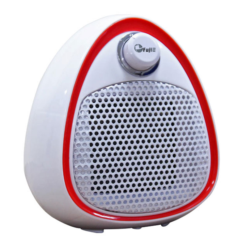 Quạt Sưởi Gốm Ceramic FujiE CH-202 Red - Màu Trắng Viền Đỏ