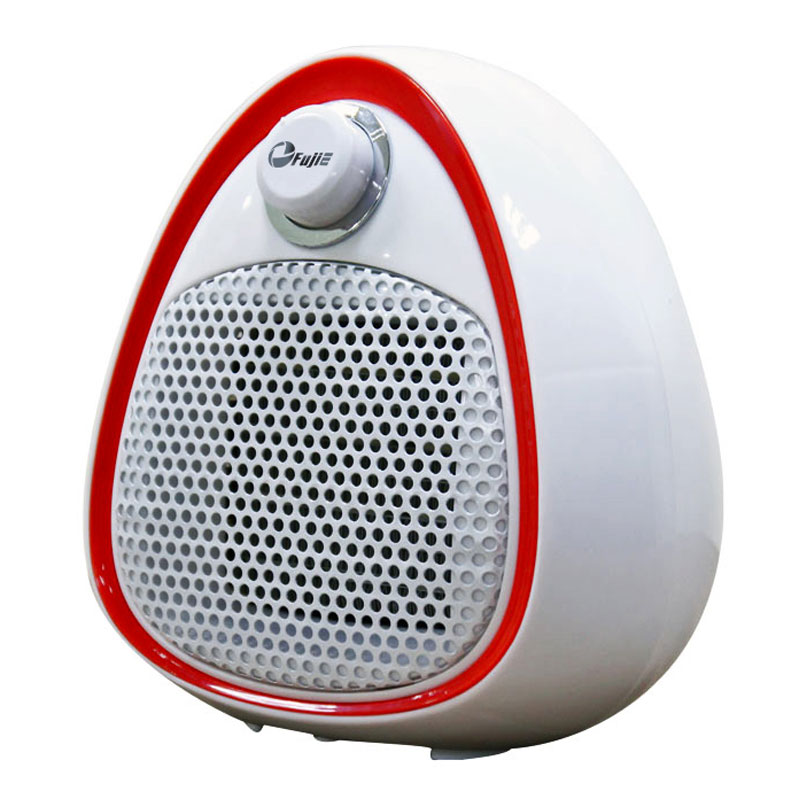 Quạt Sưởi Gốm Ceramic FujiE CH-202 Red - Màu Trắng Viền Đỏ
