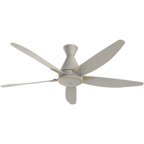 (Bảo hành 24 tháng) Quạt trần Panasonic 5 cánh F-60GDS Nâu / Trắng, 40W , điều khiển từ xa, 9 tốc độ
