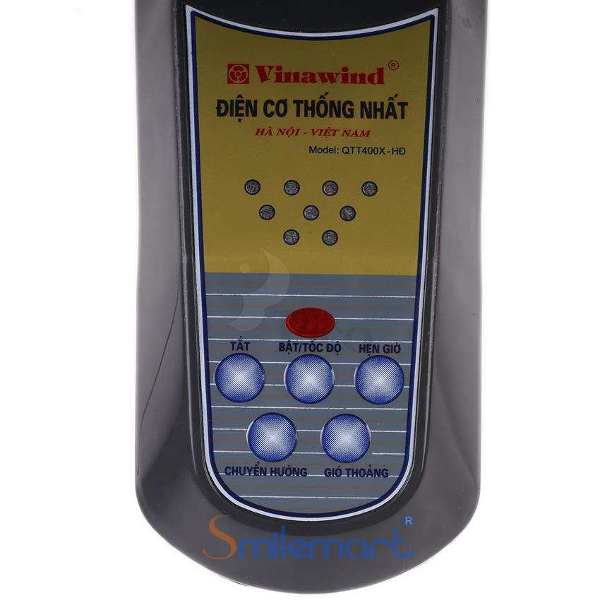 Quạt Treo Tường Điều Khiển Vinawind QTT400X-HĐ
