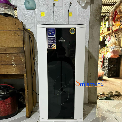 (Miễn phí lắp đặt + Tặng 3 lõi lọc thô) Máy lọc nước RO nóng lạnh Hòa Phát HPN625 10 lõi lọc, chíp điện tử