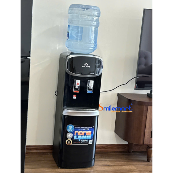 (Bảo hành 28 tháng) Cây nước nóng lạnh úp bình Hòa Phát HTL238 ( Funiki FHCT114 ) - 2 vòi nóng lạnh