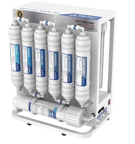 [Hỗ trợ lắp đặt] Máy lọc nước RO Hòa Phát HWU1A1022 để gầm chân quỳ