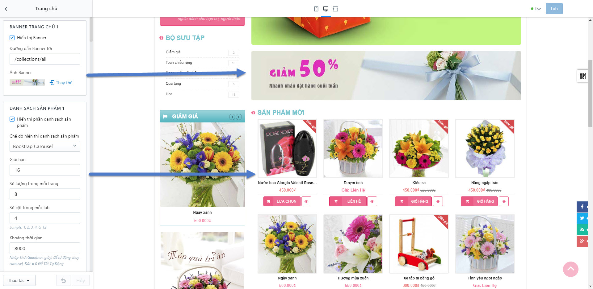 Upload theme