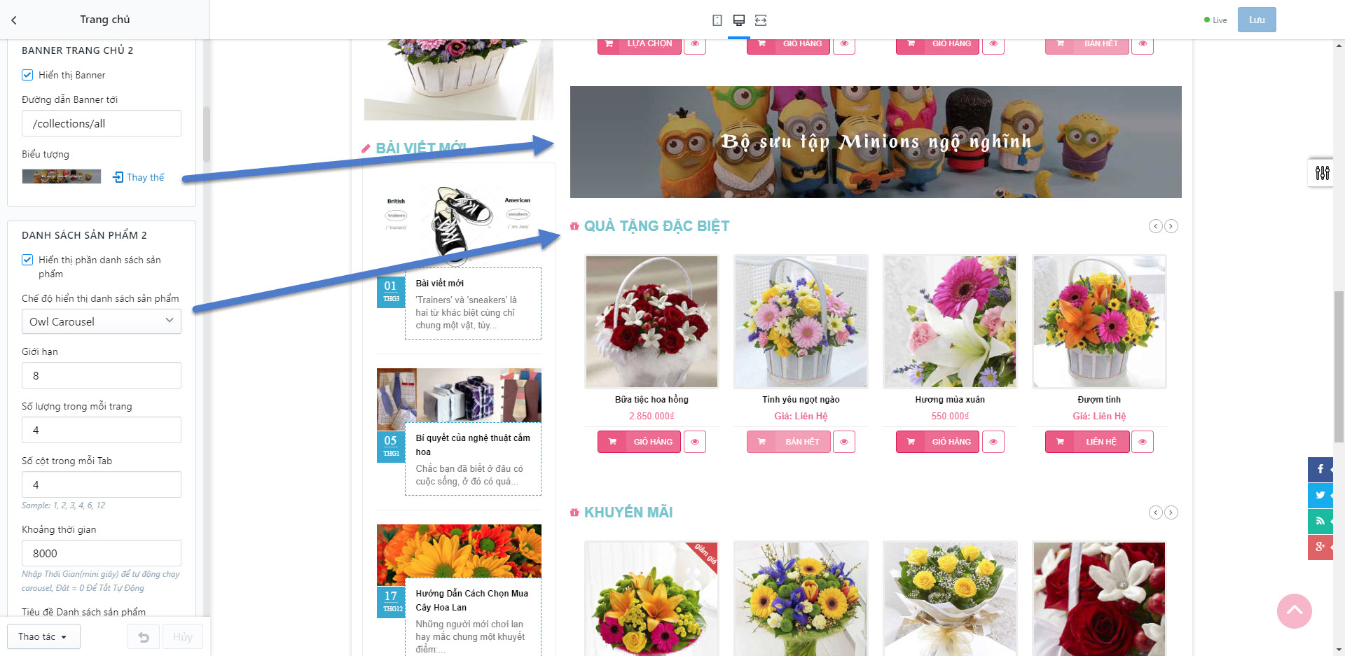 Upload theme