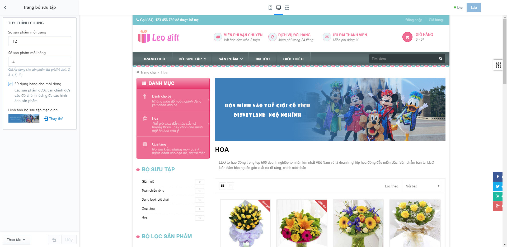 Upload theme