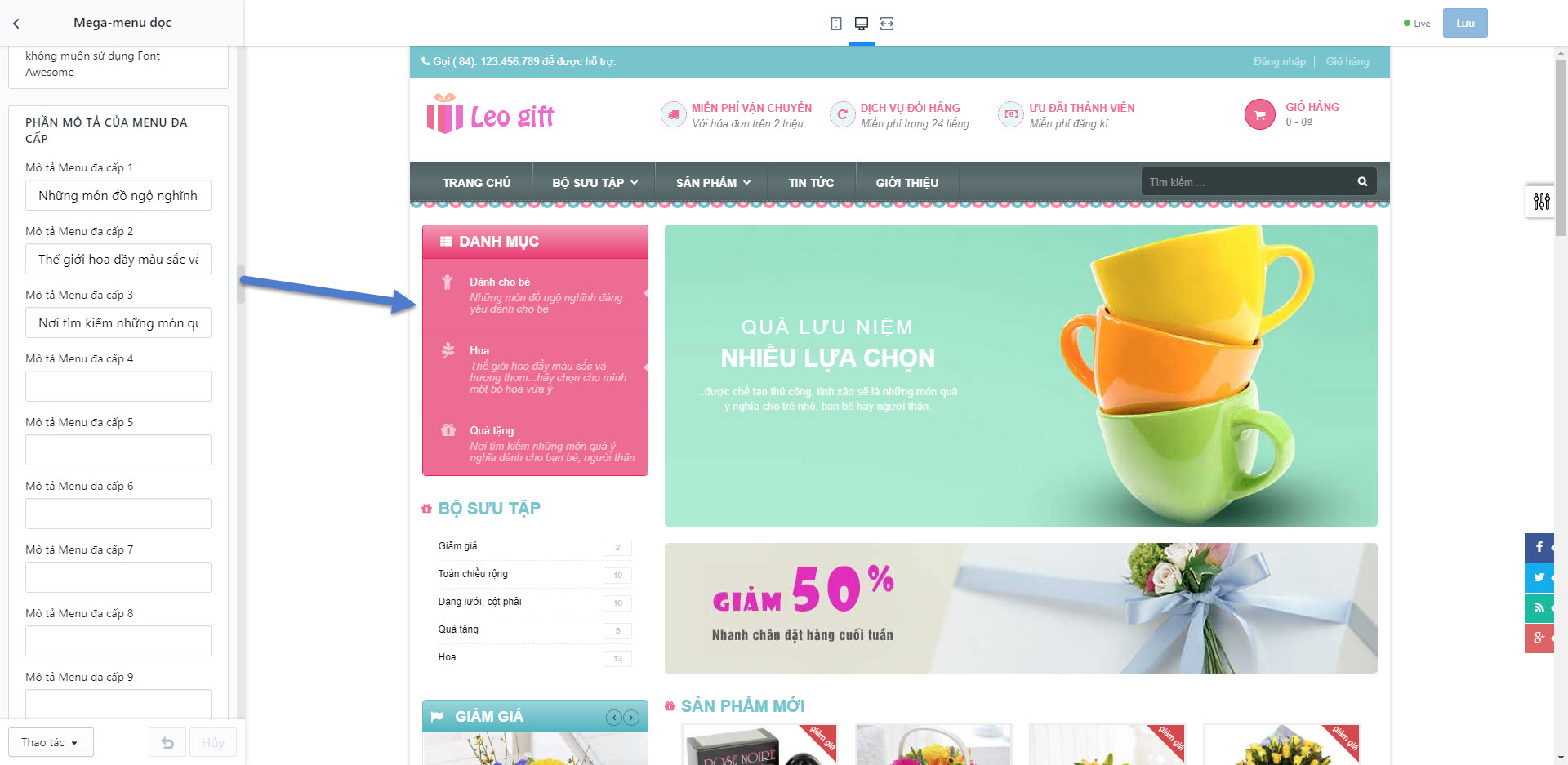 Upload theme