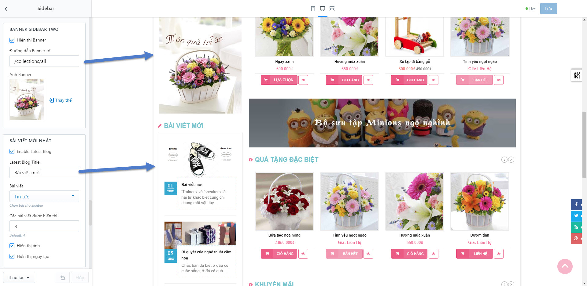Upload theme