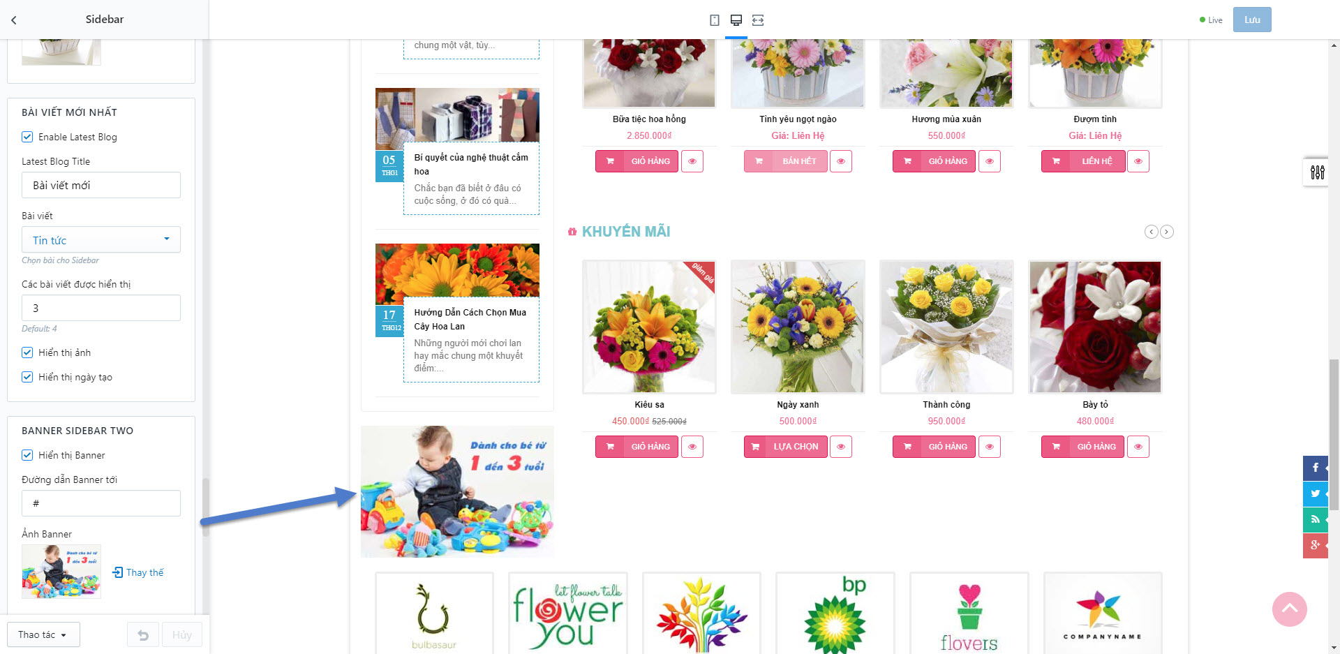 Upload theme