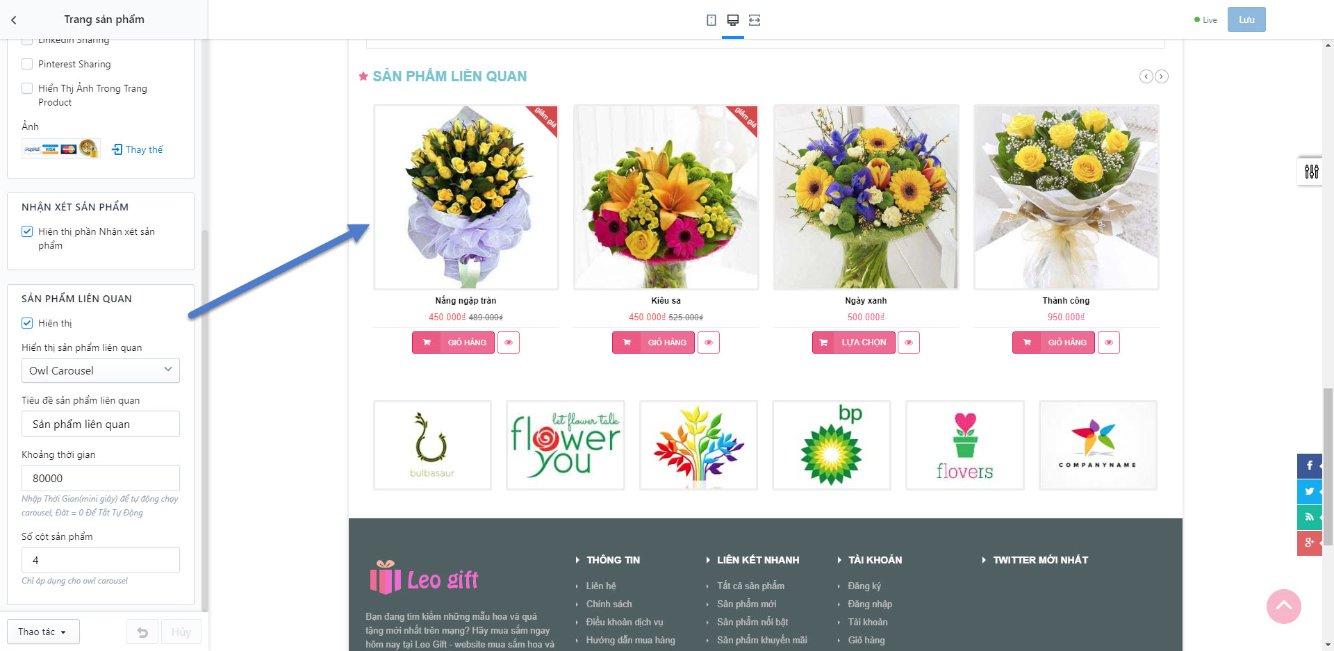 Upload theme