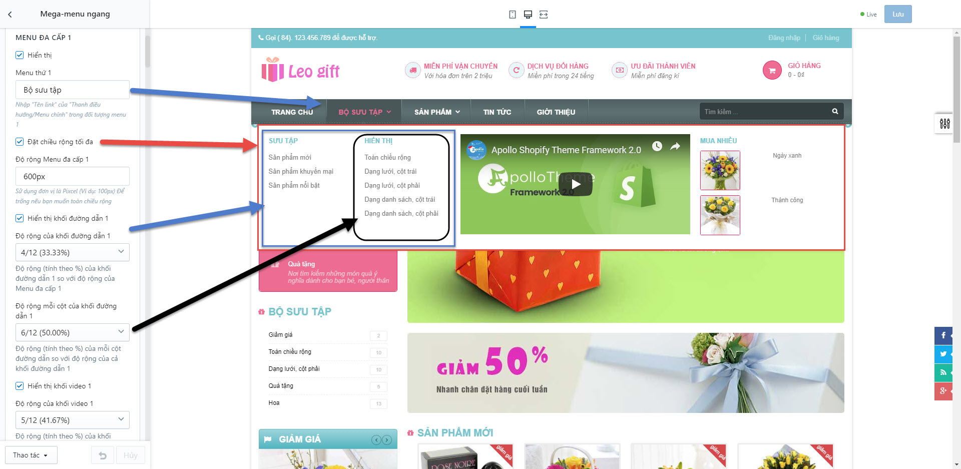Upload theme