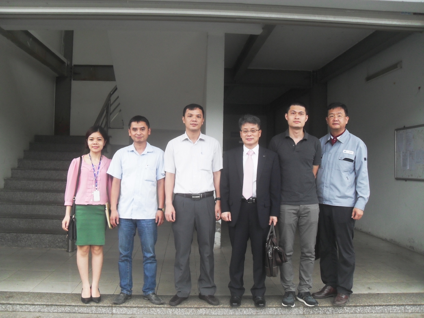 Đoàn làm việc của công ty Widin - Hàn Quốc & Công ty CP Dụng cụ số 1