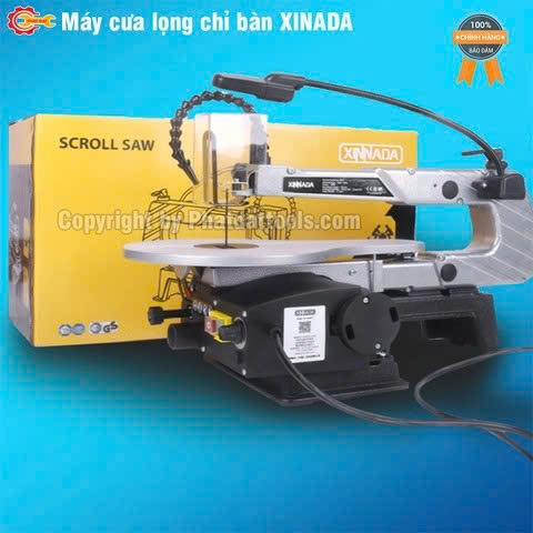 Máy Cưa Lọng XINNADA 180W – Tốc Độ 400-1600 Vòng/Phút, Họng Sâu 406mm