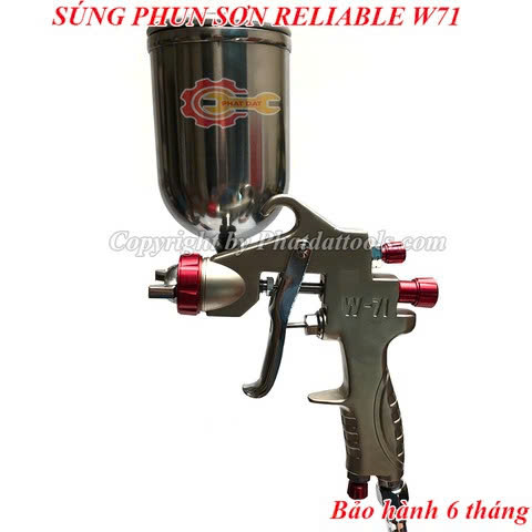 Súng Phun Sơn RELIABLE W71 – Phun sơn mịn đẹp