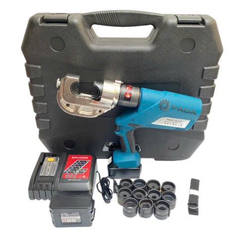Máy ép cos pin PADA EZS-400 – Lực ép 120KN, Hàm ép 16-400mm2