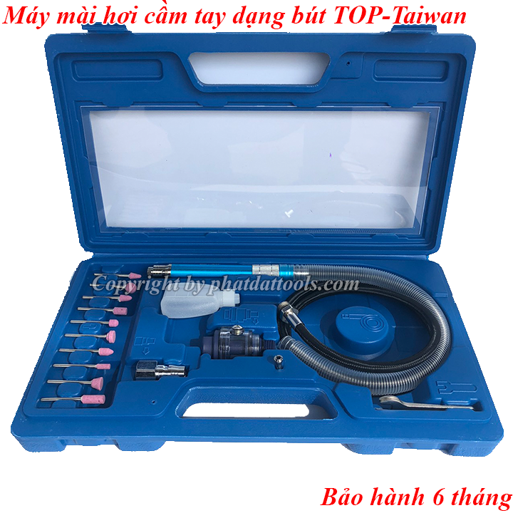 Bộ Máy Mài Hơi Cầm Tay Dạng Bút Taiwan Thương Hiệu TOP