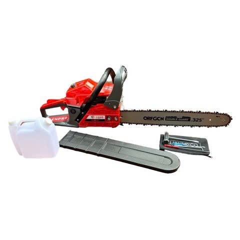 Máy Cưa Xích Xăng KENPRO – Động Cơ 58cc, Công Suất 2.4kW, Lam 20 Inch