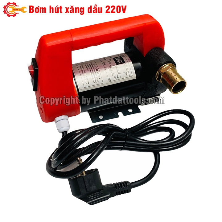 Máy bơm hút nhiên liệu xăng dầu – Điện áp 220V, công suất 380W