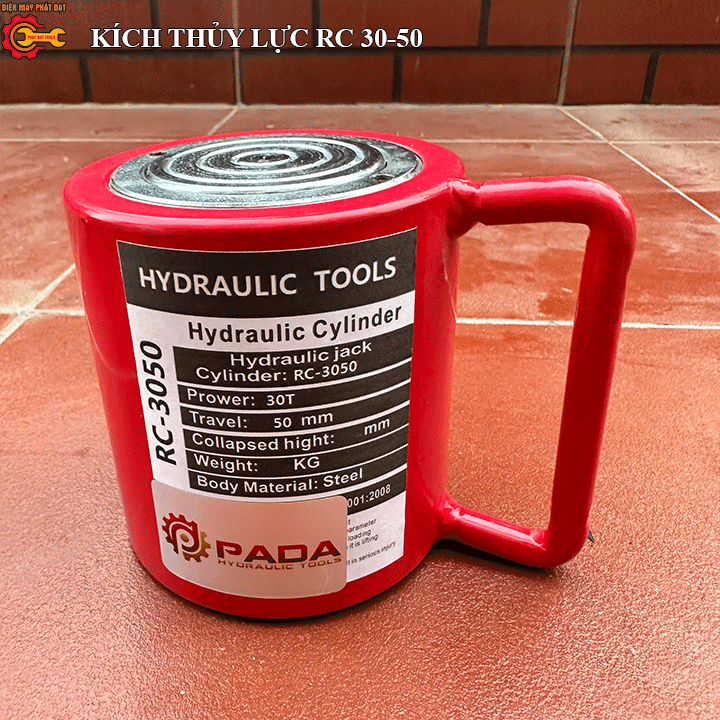 Kích Thủy Lực 30 Tấn RC-3050 – Lực kích 30T, hành trình 50mm