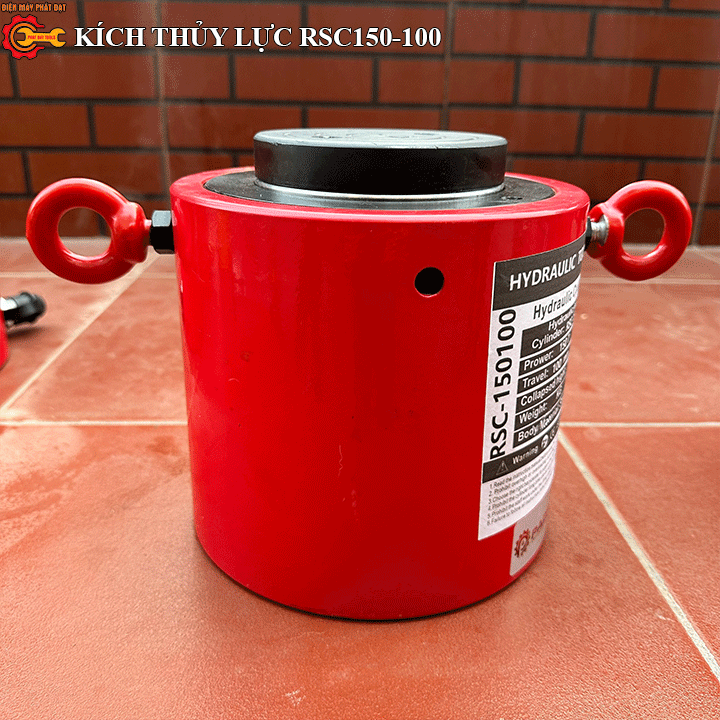 Kích Thủy Lực 100 Tấn RSC-100150 – Lực kích 100T, hành trình 150mm