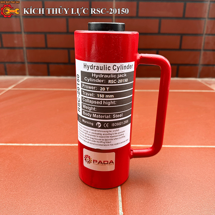 Kích Thủy Lực 20 Tấn RSC-20150 – Lực kích 20T, hành trình 150mm