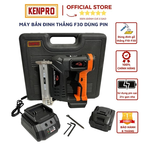 Máy bắn đinh F30P chạy pin, bắn đinh F10 - F30