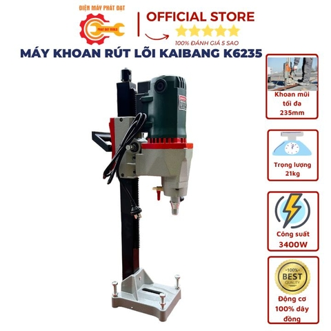 MÁY KHOAN RÚT LÕI KAIBANG K-6235