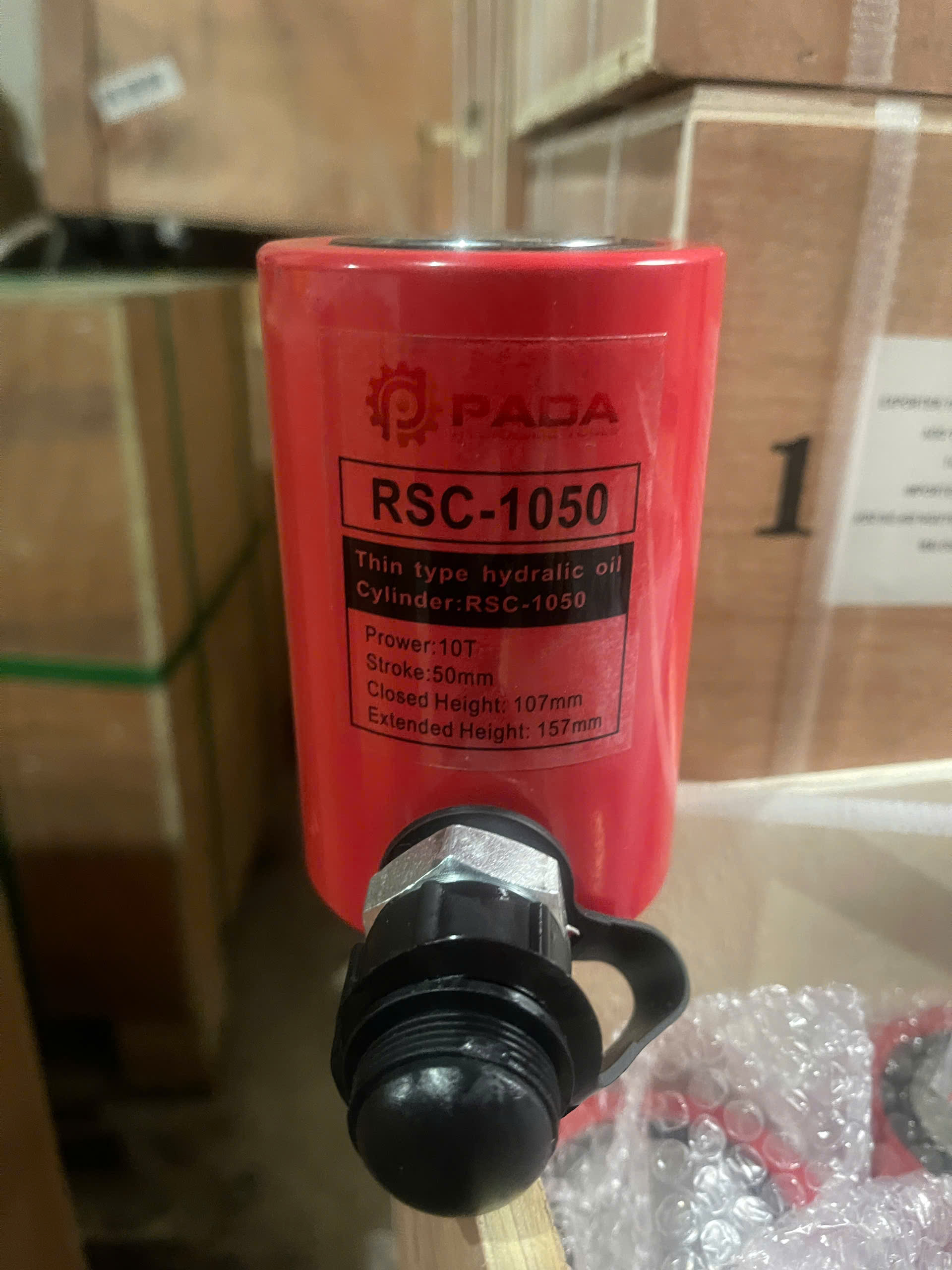 Kích Thủy Lực 10 Tấn RC-1050 – Lực kích 10T, hành trình 50mm