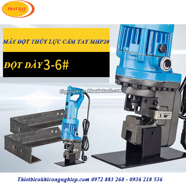 Máy Đột Lỗ Thủy Lực Cầm Tay MHP20 PADA