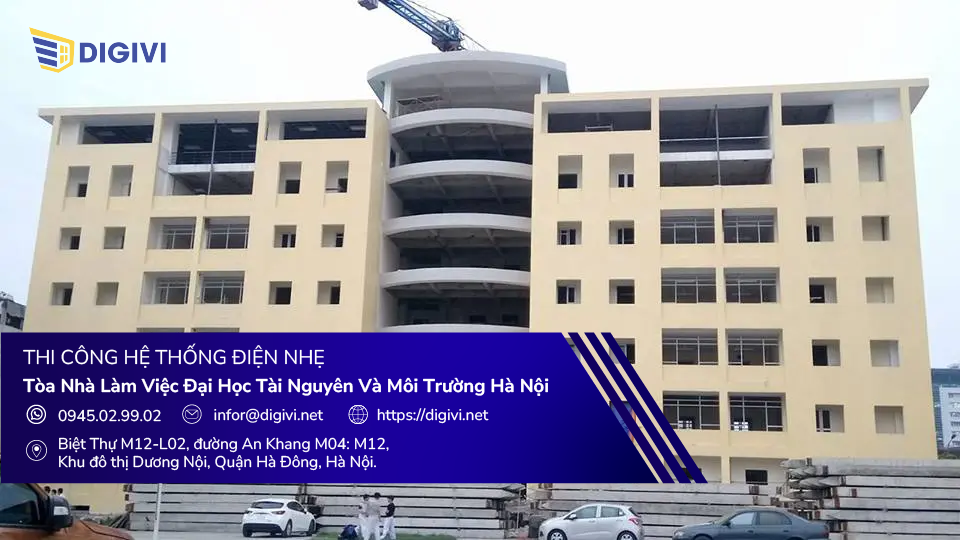 Tòa Nhà Làm Việc Đại Học Tài Nguyên Và Môi Trường Hà Nội