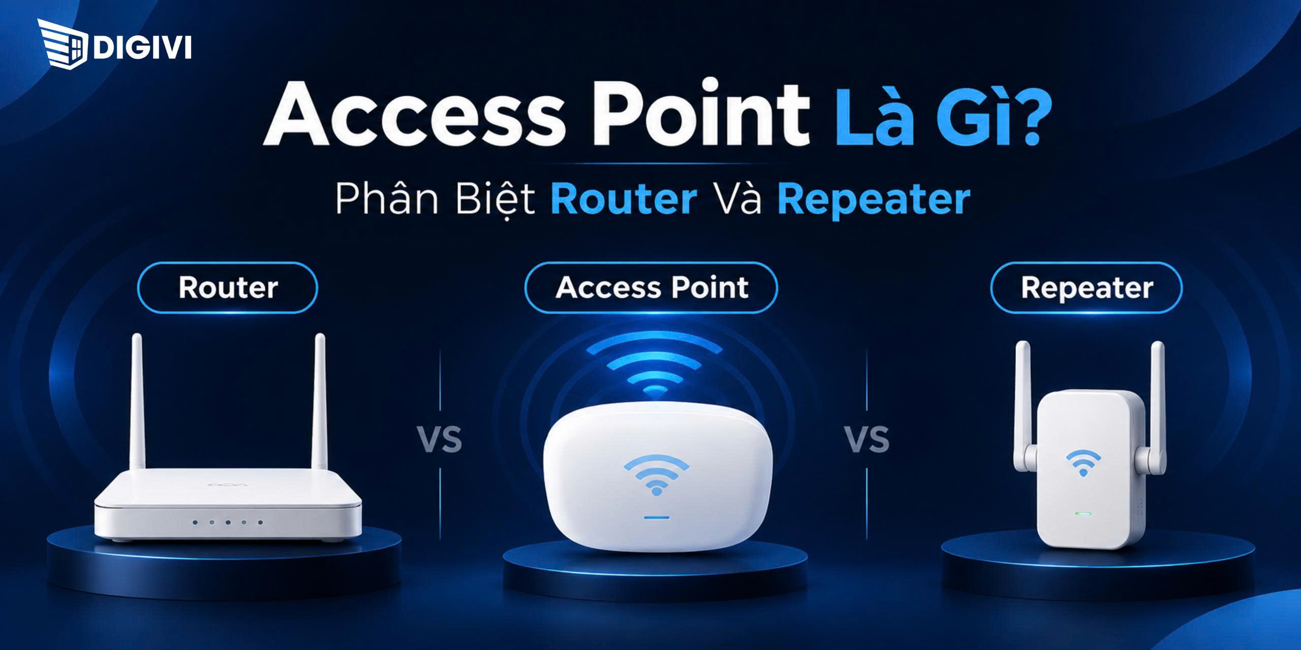 Access Point Là Gì? Phân Biệt Router Và Repeater