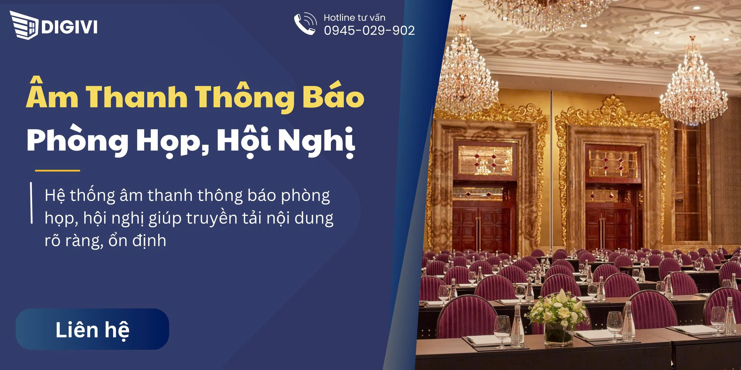 Hệ Thống Âm Thanh Thông Báo Cho Phòng Họp, Hội Nghị