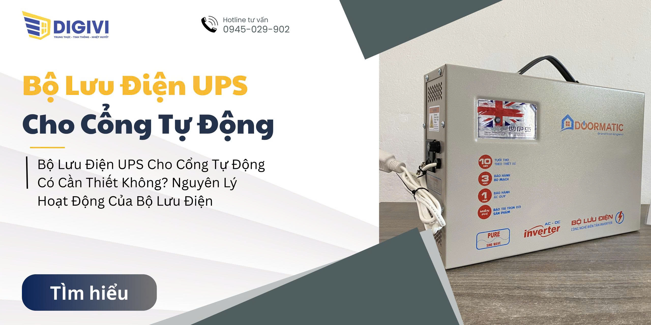 Bộ Lưu Điện UPS Cho Cổng Tự Động Có Cần Thiết Không?