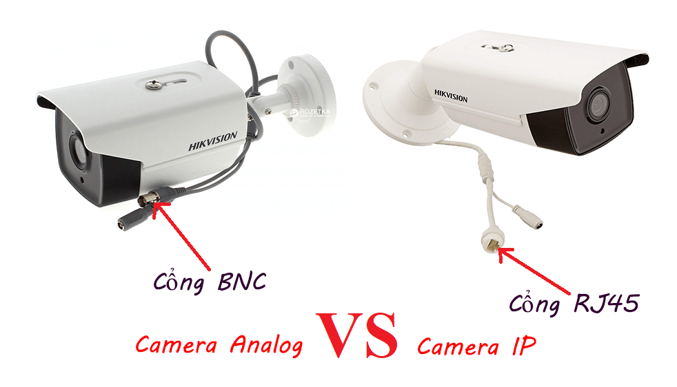 So sánh camera Analog và camera IP | Nên chọn loại camera nào