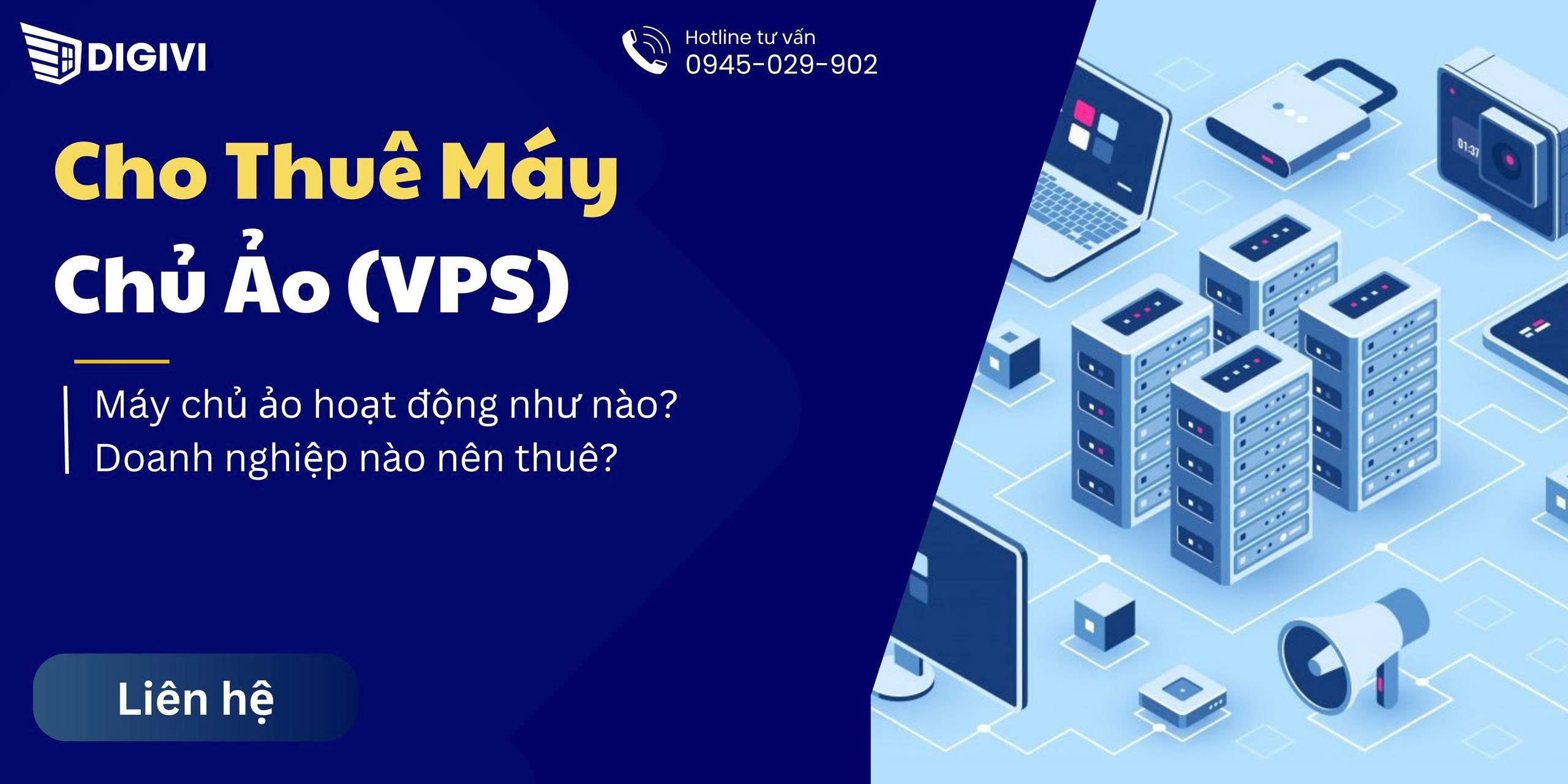 Cho thuê máy chủ ảo tại Hà Nội