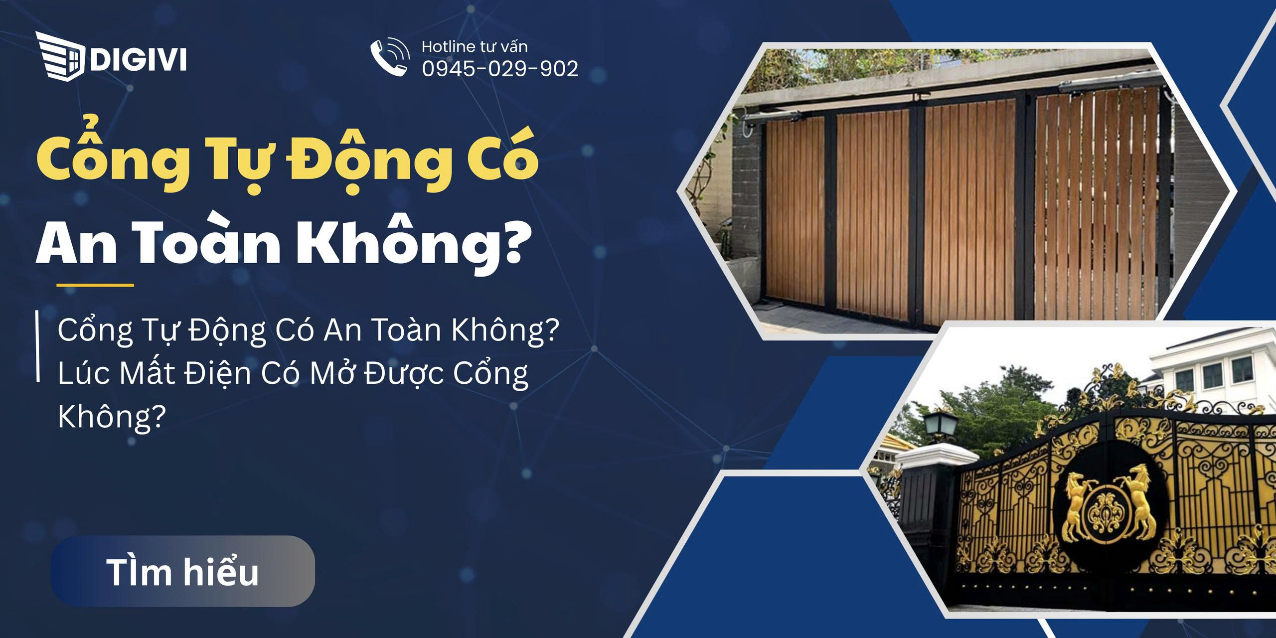 Cổng Tự Động Có An Toàn Không? Lúc Mất Điện Có Mở Được Cổng Không?