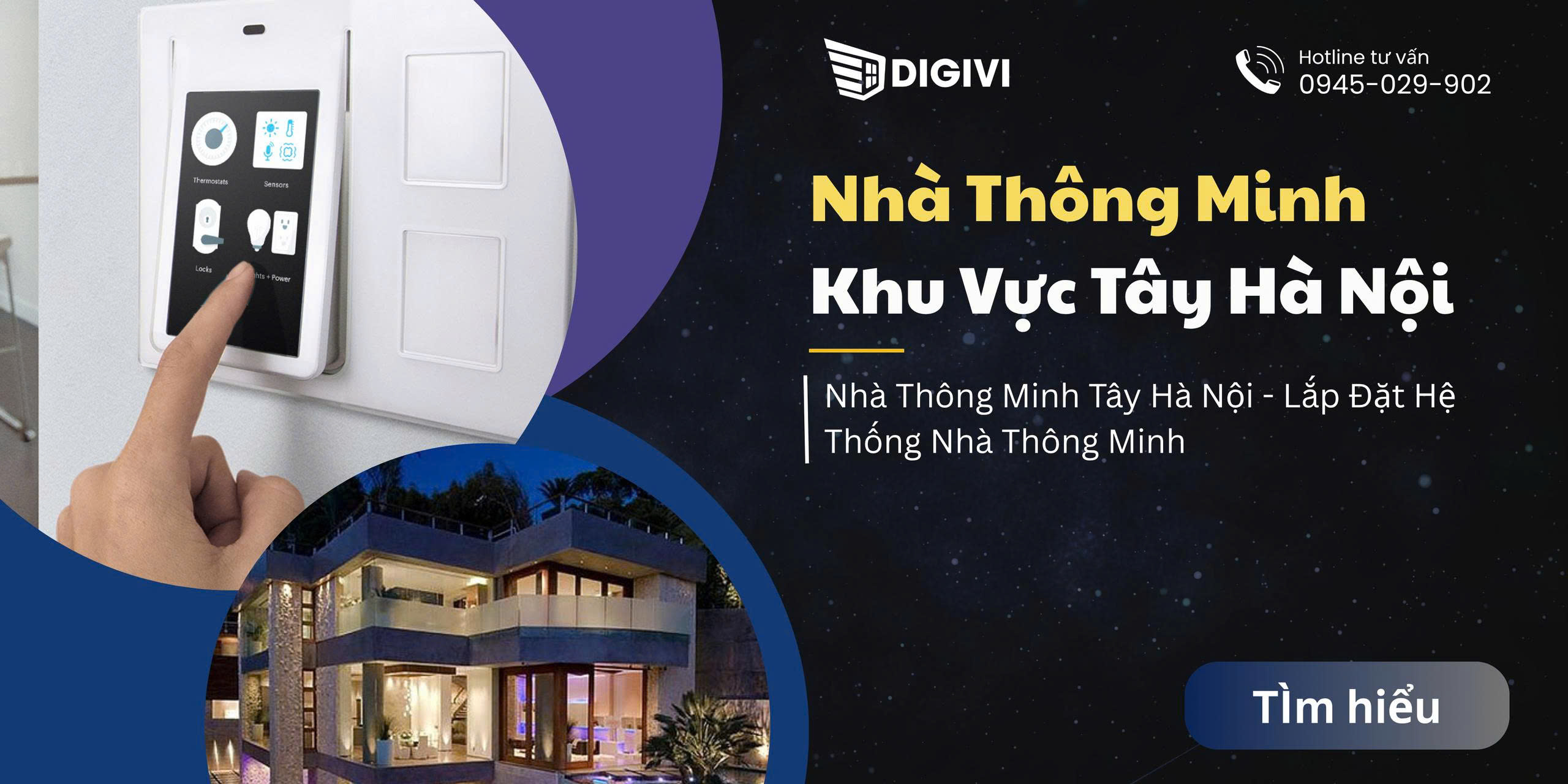 Nhà Thông Minh Tây Hà Nội - Lắp Đặt Hệ Thống Nhà Thông Minh